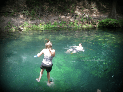 Amelia Island Kayak Suwannee River Swimming in Springs