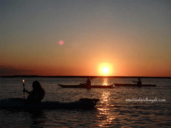 Amelia Island Kayak Amelia River Sunset