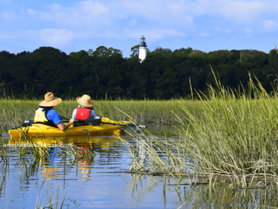 Amelia Island Kayak Egan's Creek Lighthouse